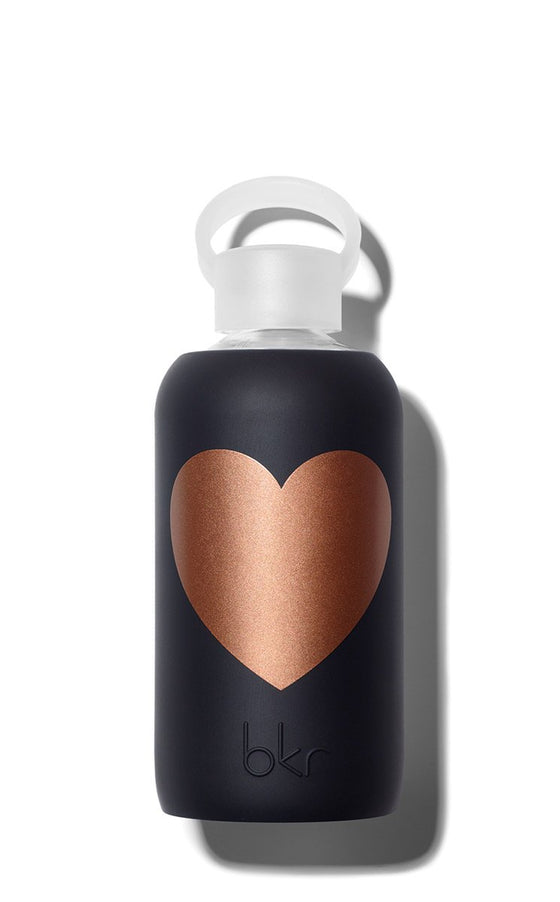 bkr Black with Copper Heart 500 ML