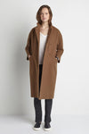 Emerson Fry  Drop Shoulder Coat Camel