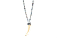  T. Marie Labradorite and Boars tooth Necklace