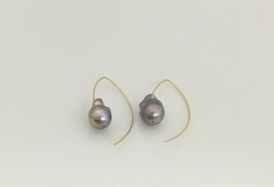 Melissa McArthur Drop Freshwater Pearl Earrings