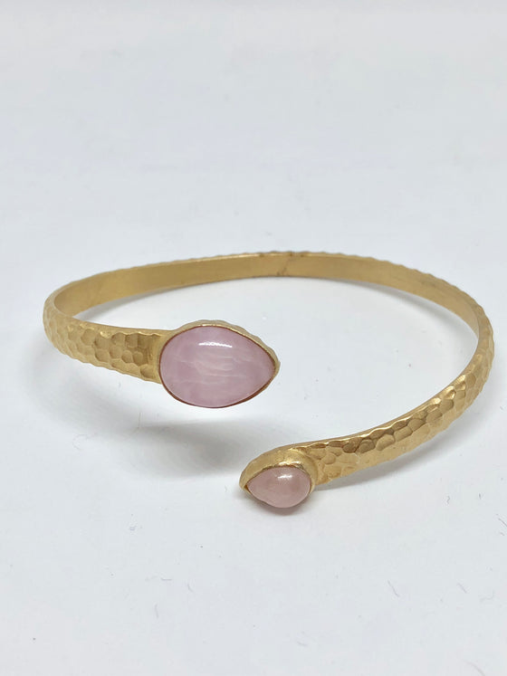 Heather Benjamin Kissing Kunzite Cuff