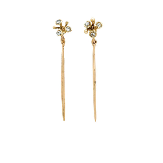 Julie Cohn Blossom Bronze Needle earring f found at Patricia in Southern. Pines, NC