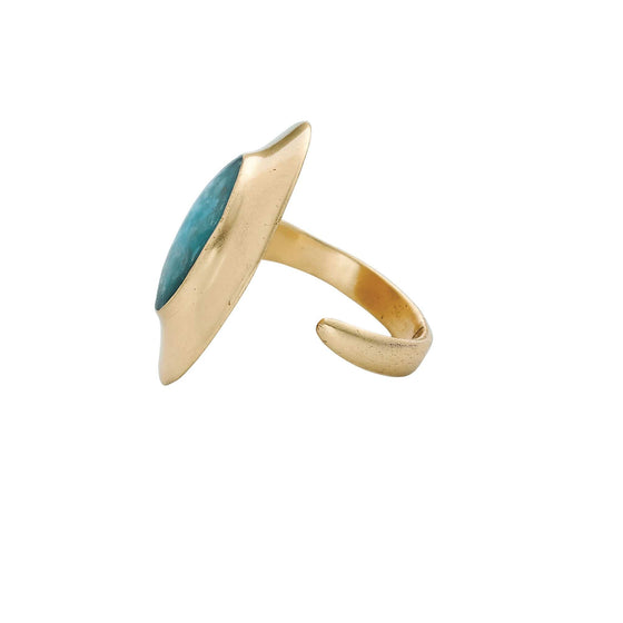 Julie Cohn Egyptian Aqua Ring