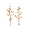 Julie Cohn Lichen Pearl Earrings