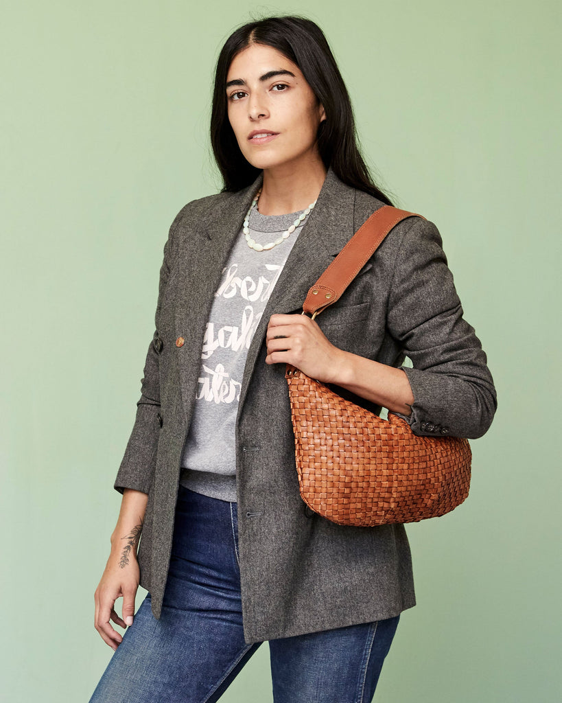 Womens Clare V. Moyen Messenger Bag Brown  Clare V. Bags & Small  Accessories - AICelluloids