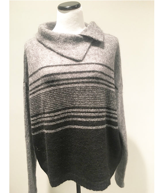 Sarah Pacini I Mohair Pullover - Grey