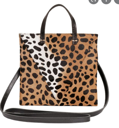 Clare V. Simple Cheetah Tote Bag