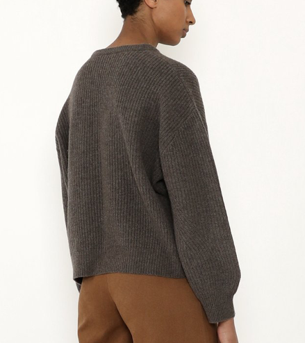 7115 by Szeki Poet Sweater in Umber