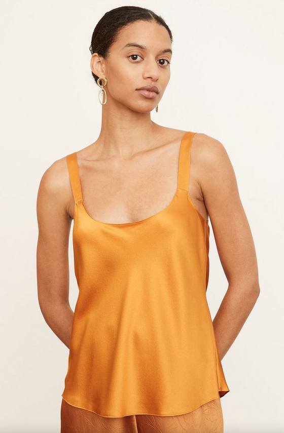 Vince Silk Scoop Neck Camisole