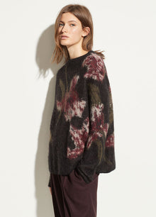  Vince Mohair Funnel Neck Pullover