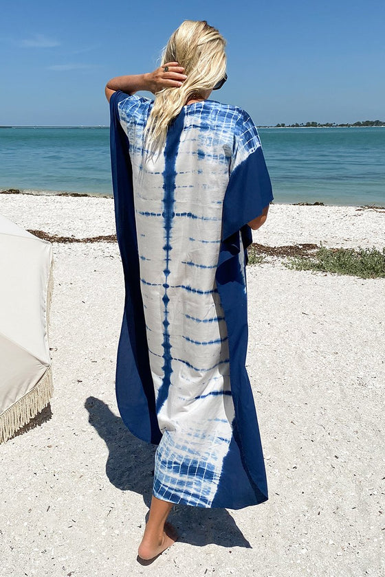 Emerson Fry Tie-Dyed Caftan Indigo