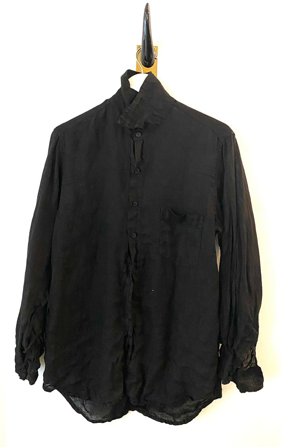 CP Shades Jack Linen Shirt Black