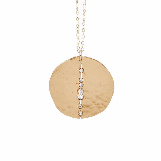 Julie Cohn Bronze Orbit Necklace